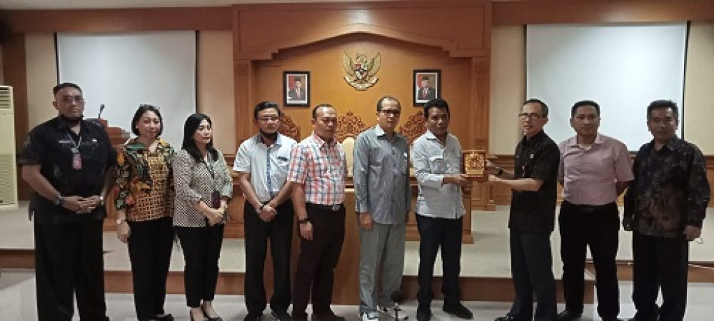 Study Banding DPRD Kabupaten Lombok Timur Tentang TPTGR ke Inspektorat Kabupaten Badung